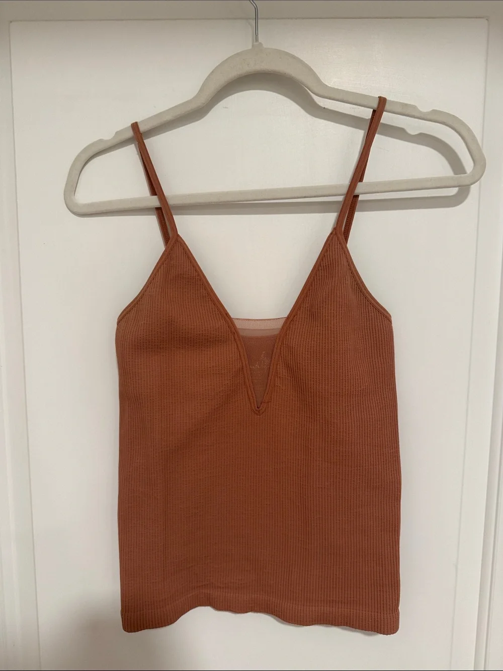 Free People Intimately Come Around Cami Tank Top Henna - Picture 3 of 5